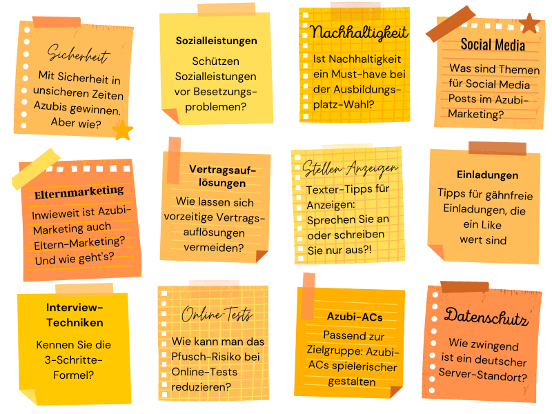 Inhalate der Azubi-Recruiting Refresh-Challenge